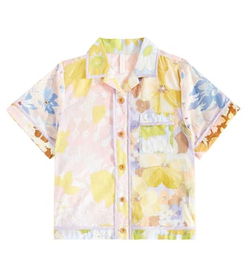 Camisa Pop de algodón estampada | Zimmermann Kids