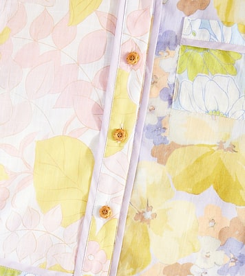 Camisa Pop de algodón estampada | Zimmermann Kids