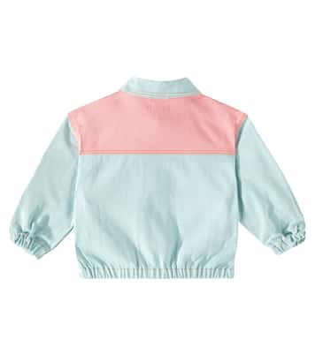 Chaqueta de algodón colorblock | Tinycottons