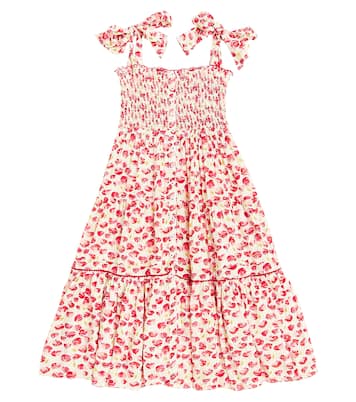 Bedrucktes Kleid Trini | Poupette St Barth Kids