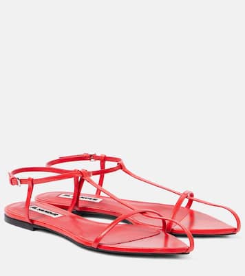 Leather sandals | Jil Sander
