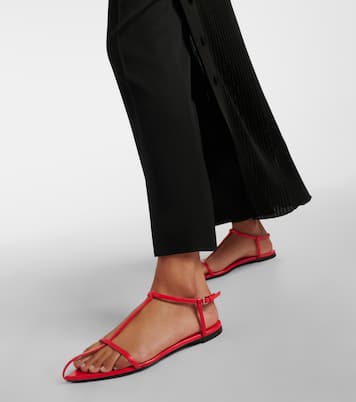 Leather sandals | Jil Sander