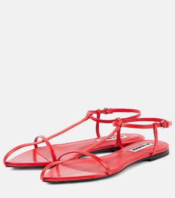 Leather sandals | Jil Sander