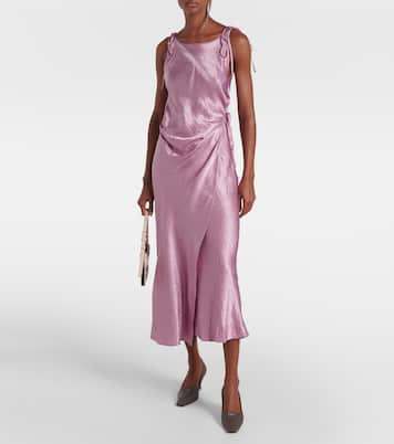Abito midi in raso | Acne Studios