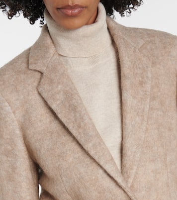 Wool, mohair, and cashmere-blend blazer | Brunello Cucinelli