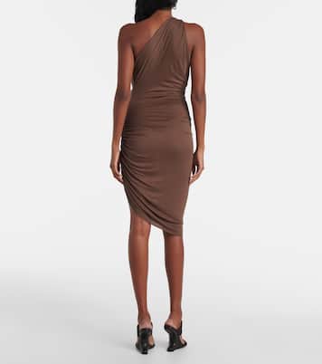 Lilies Aaliyah draped midi dress | Rick Owens