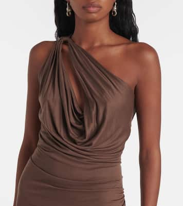 Lilies Aaliyah draped midi dress | Rick Owens