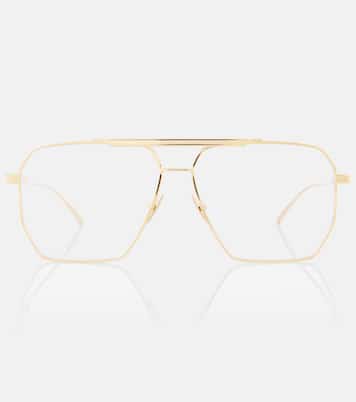 Classic aviator glasses | Bottega Veneta