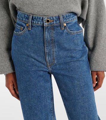 Jeans regular Abigail a vita alta | Khaite