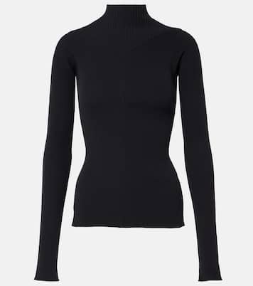 Top acanalado de mezcla de algodón | Victoria Beckham
