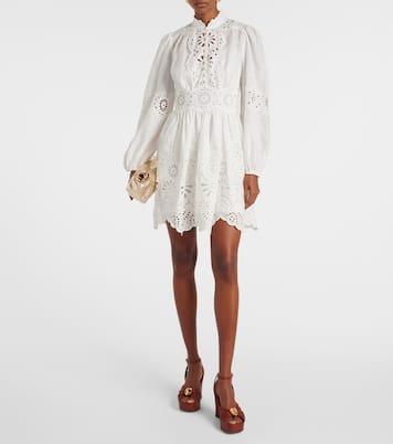 Abito corto Acacia in lino | Zimmermann