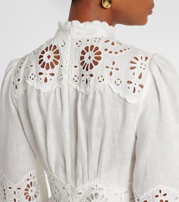 Abito corto Acacia in lino | Zimmermann