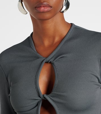 Twisted cutout top | Christopher Esber