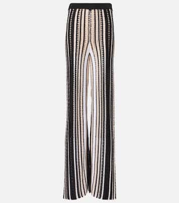 Pantaloni in maglia a righe | Missoni