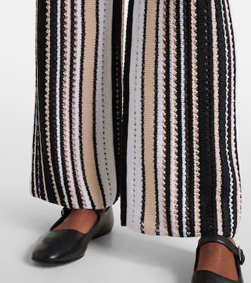 Pantaloni in maglia a righe | Missoni