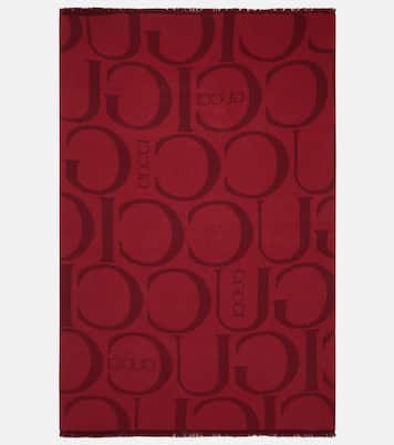 Maxi Gucci wool-blend bouclé blanket | Gucci