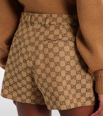 GG canvas cotton-blend shorts | Gucci