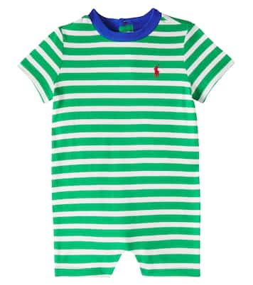 Baby - Pagliaccetto in cotone a righe | Polo Ralph Lauren Kids