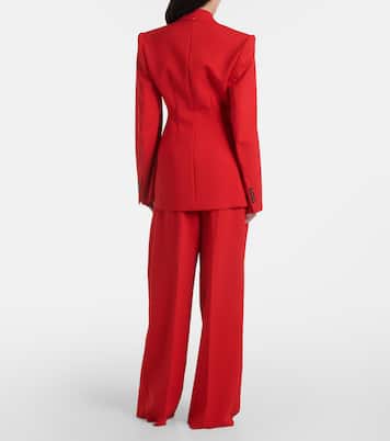 Arco wool-blend canvas blazer | Sportmax
