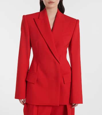 Arco wool-blend canvas blazer | Sportmax