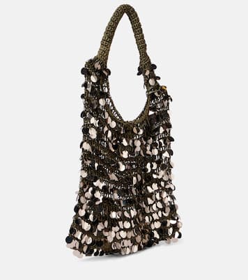 Sequined mesh tote bag | JW Anderson