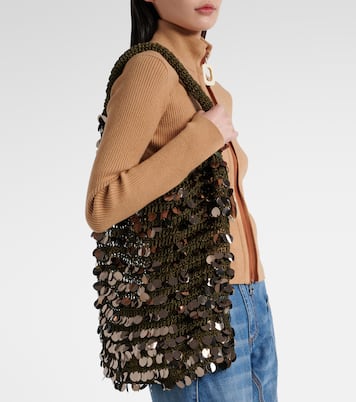 Sequined mesh tote bag | JW Anderson