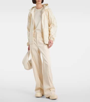 Pantalon ample en coton à taille haute | Moncler