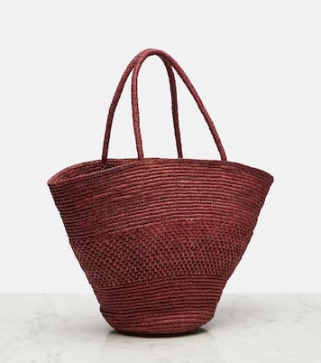 Emilie raffia basket bag | The Row