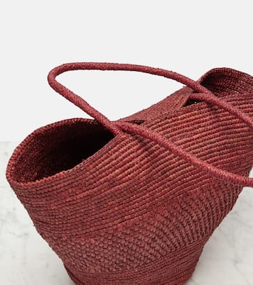 Emilie raffia basket bag | The Row