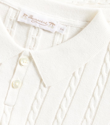 Polo Elendir in cotone e cashmere | Bonpoint