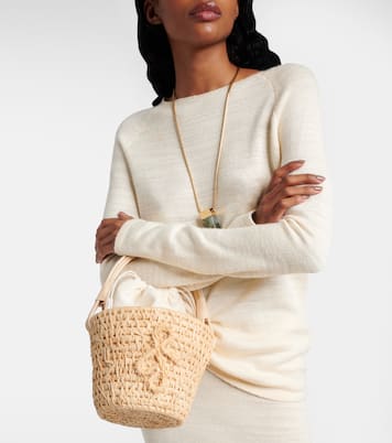 Borsa Hay in paglia con rattan | Ruslan Baginskiy