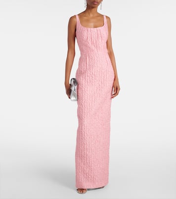 Sharon seersucker gown | Emilia Wickstead