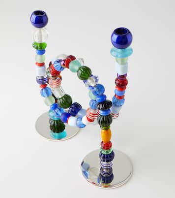 Beads candle holder | Polspotten