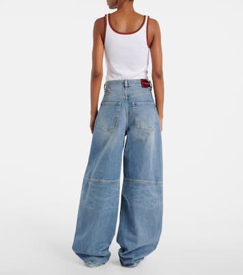 Jean ample à taille basse | Gucci
