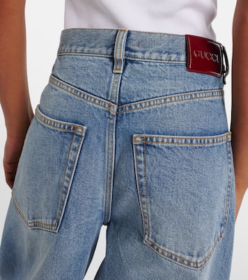 Jean ample à taille basse | Gucci