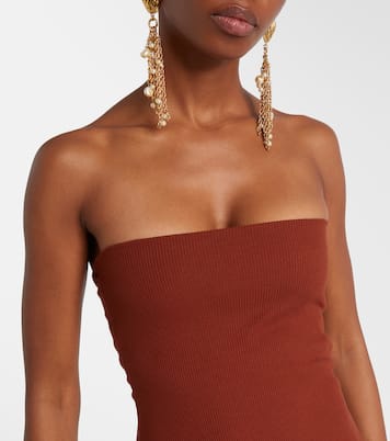 Light And Sound linen-blend maxi dress | Johanna Ortiz