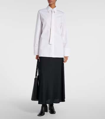 Trunk leather mid-calf boots | Jil Sander