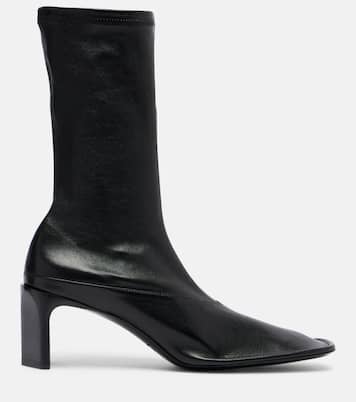Trunk leather mid-calf boots | Jil Sander