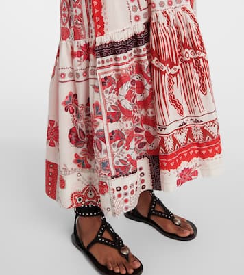 Abito midi Sabbage in cotone con stampa | Marant Etoile