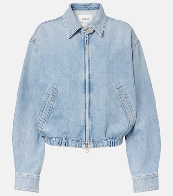 Chaqueta Nile de denim con cremallera | Agolde