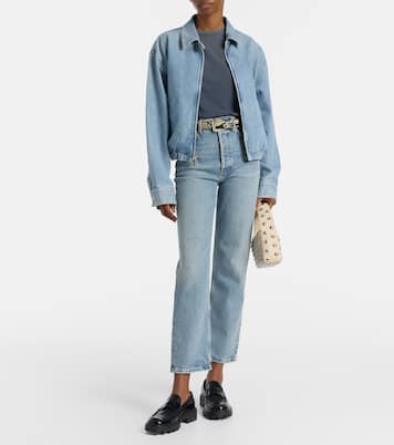 Chaqueta Nile de denim con cremallera | Agolde