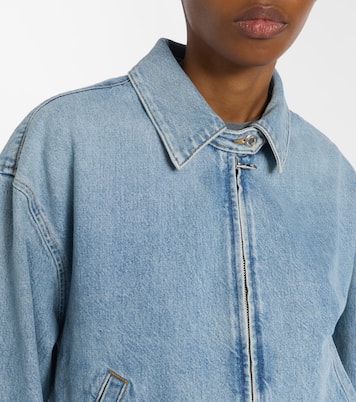 Chaqueta Nile de denim con cremallera | Agolde