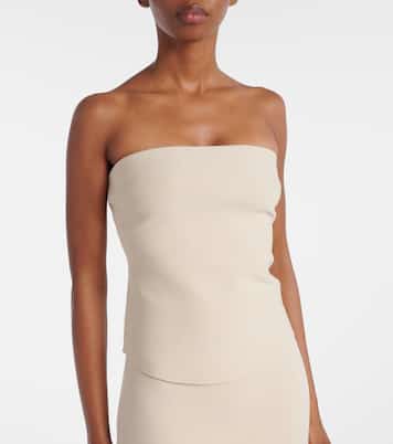 Shawn rayon-blend tube top | Simkhai