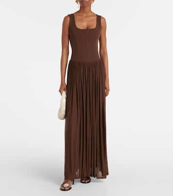 Maxikleid Jamie aus Jersey | Simkhai