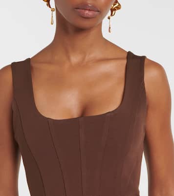 Maxikleid Jamie aus Jersey | Simkhai