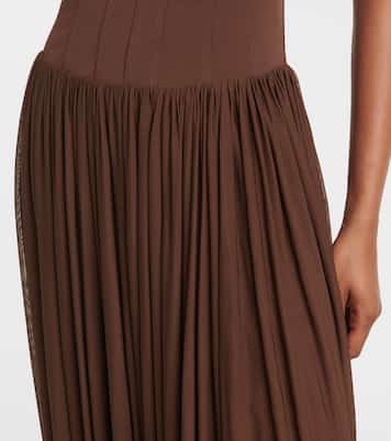 Maxikleid Jamie aus Jersey | Simkhai