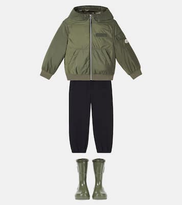 Duncer hooded down jacket  | Moncler Enfant