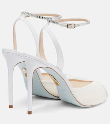 صندل مزين بالكريستال Be Mine 105 | Aquazzura