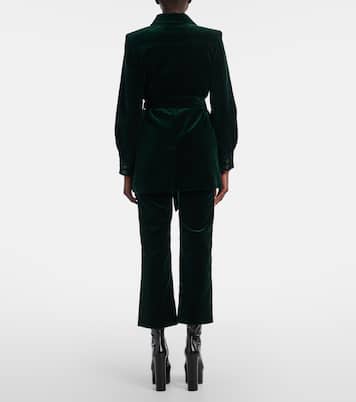 Saharienne cotton velvet jacket | Saint Laurent