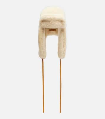 Cappello Chapka in shearling con pelle | Jacquemus